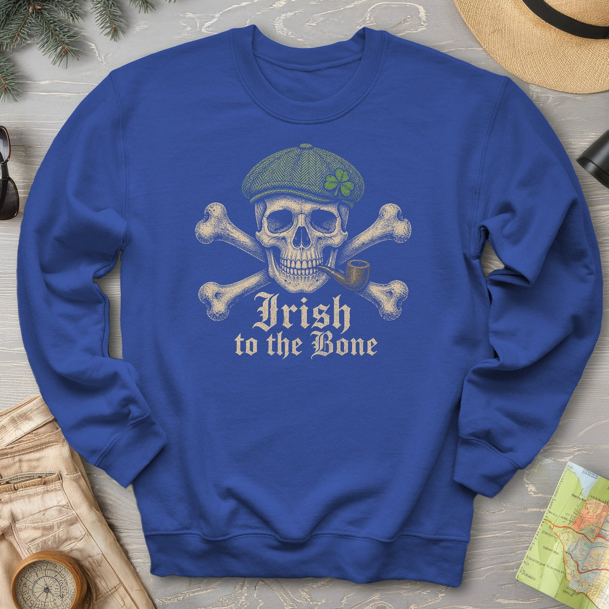 Irish Crossbones Sweatshirt