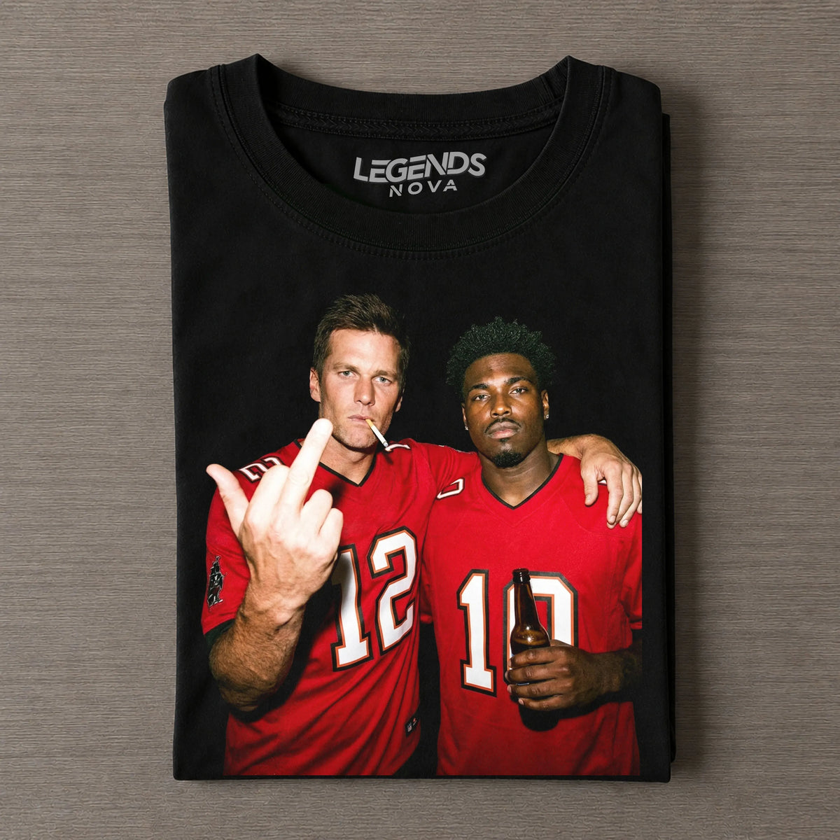 JD10 & TB12 Buccaneers Football T-shirt