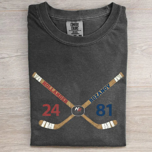Comfort Colors Funny Williams & Storrie Hockey T-shirt