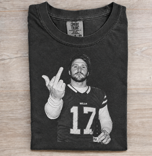 Vintage JA17 Buffalo Football Graphic T-shirt