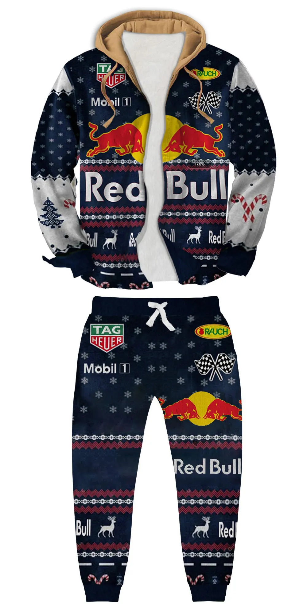 Ugly Zip Hoodie & Sweatpant Set 6832