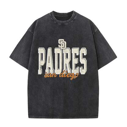 San Diego Classic Varsity Padres Graphic T Shirt