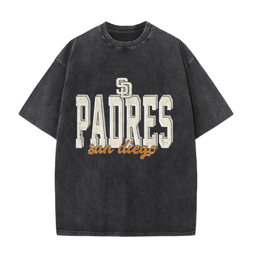 San Diego Classic Varsity Padres Graphic T Shirt
