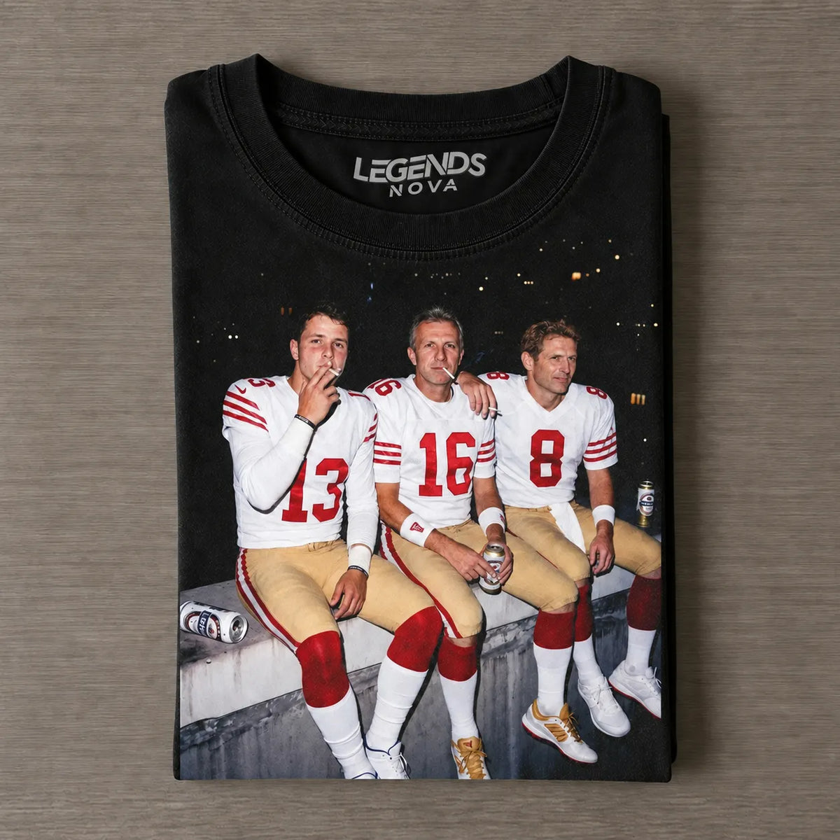 BP13 & JM16 & SY8 49ers Football T-shirt