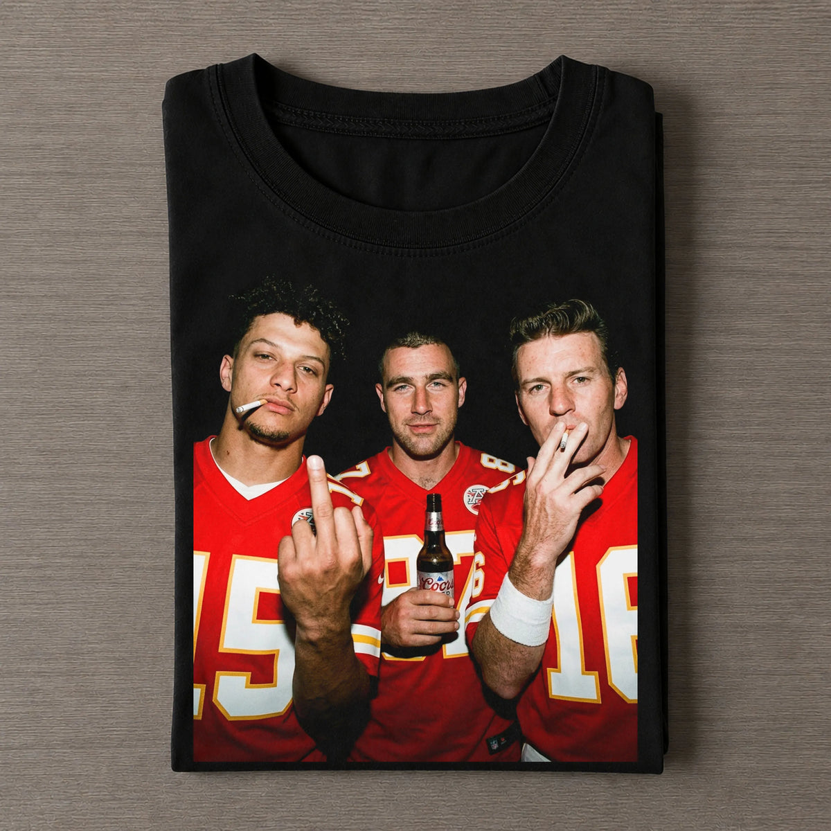 PM & TK & LD Chiefs Football T-shirt