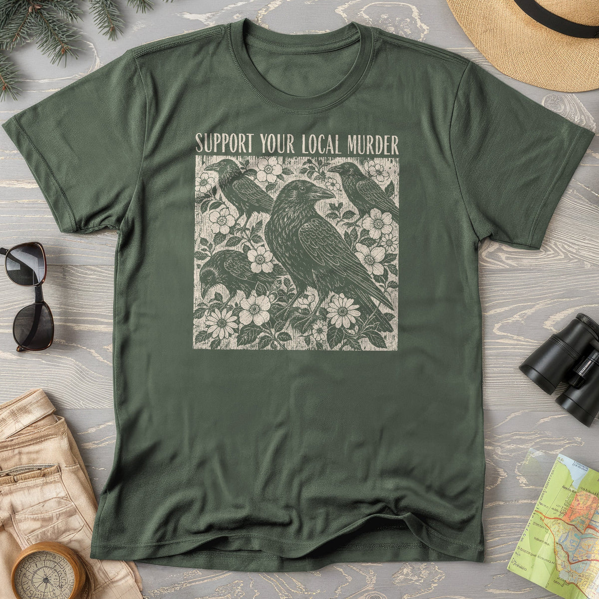 Crow Local Murder T-Shirt