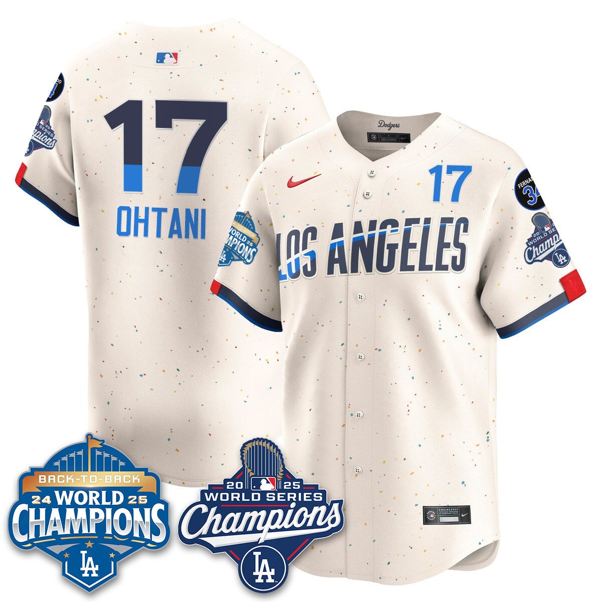 LAD 2026 Baseball Jersey – Championship Edition – All Stitched