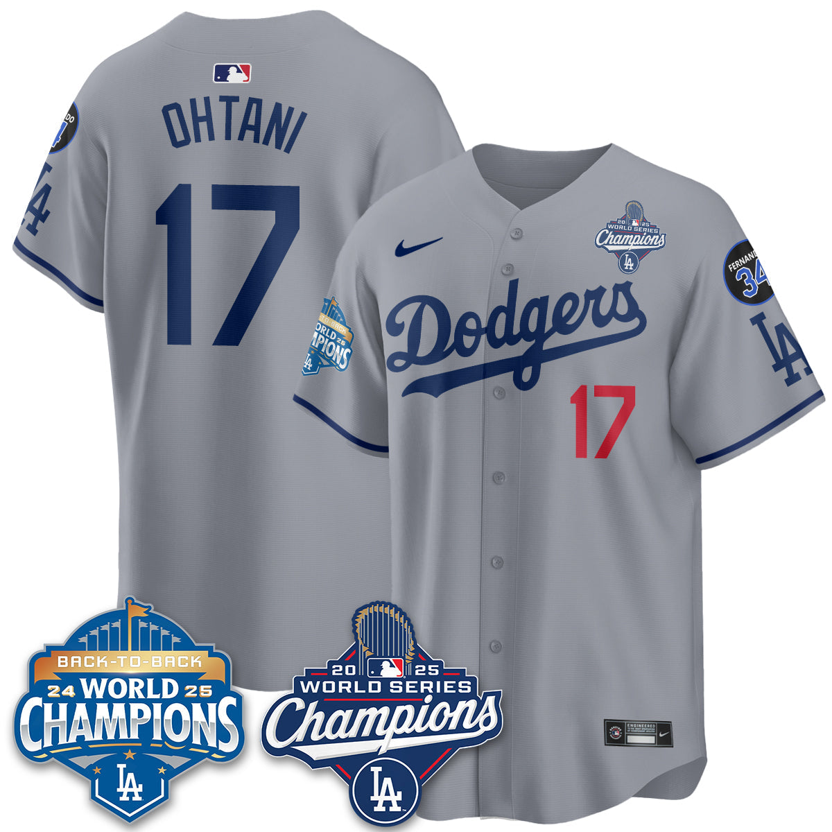 LAD 2026 Baseball Jersey – Championship Edition – All Stitched
