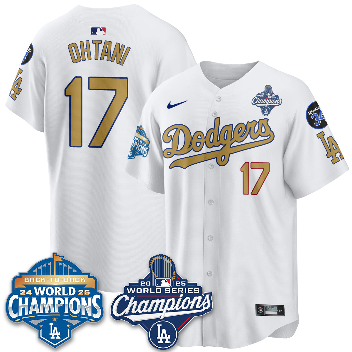 LAD 2026 Baseball Jersey – Championship Edition – All Stitched