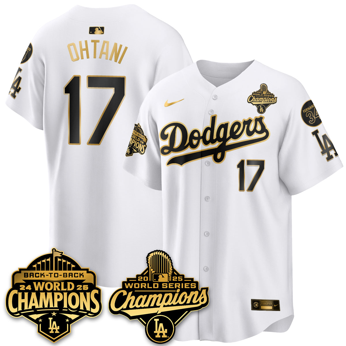 LAD 2026 Baseball Jersey – Championship Edition – All Stitched
