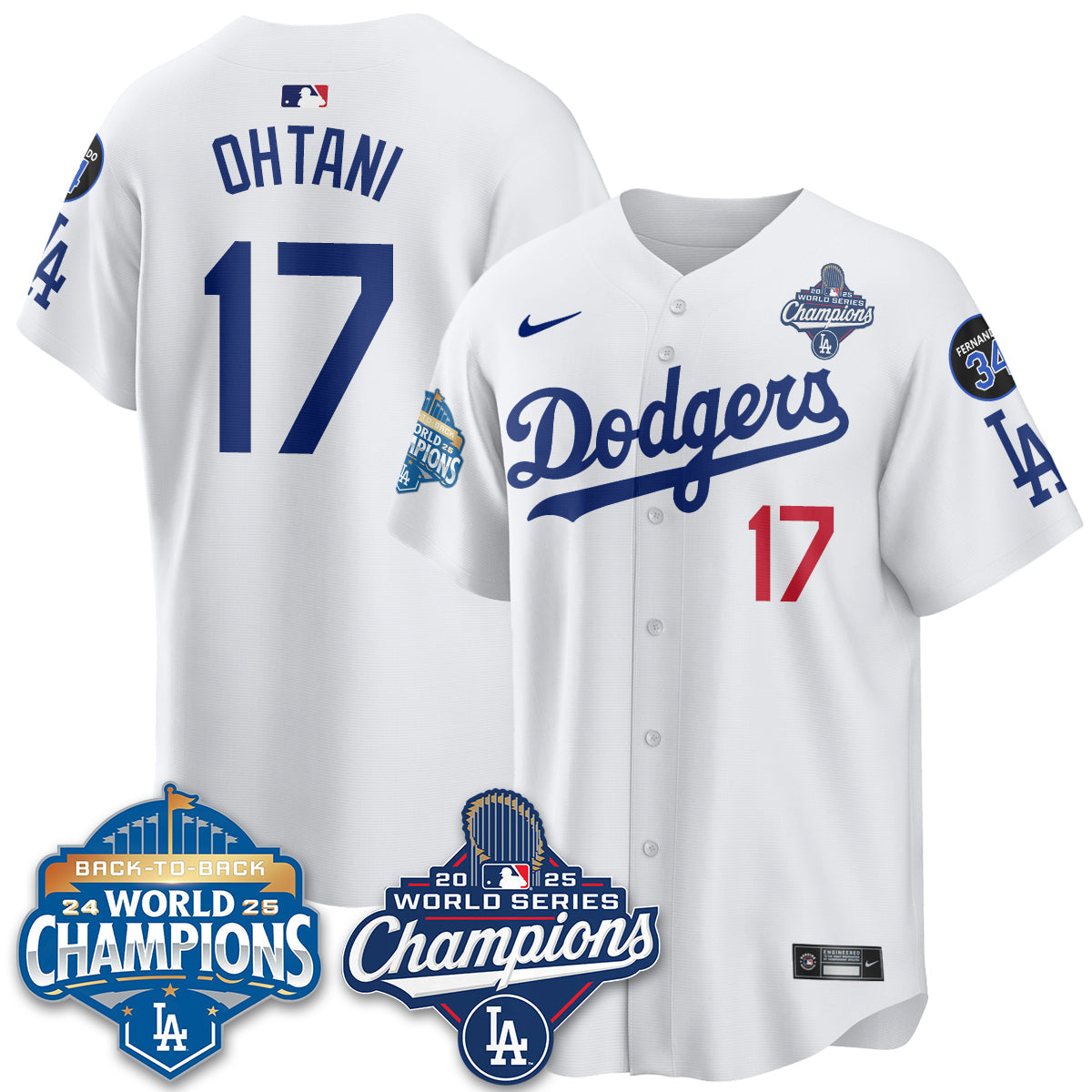 LAD 2026 Baseball Jersey – Championship Edition – All Stitched