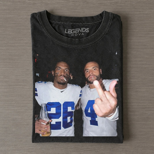 DB26 & DP4 Cowboys Football Tee