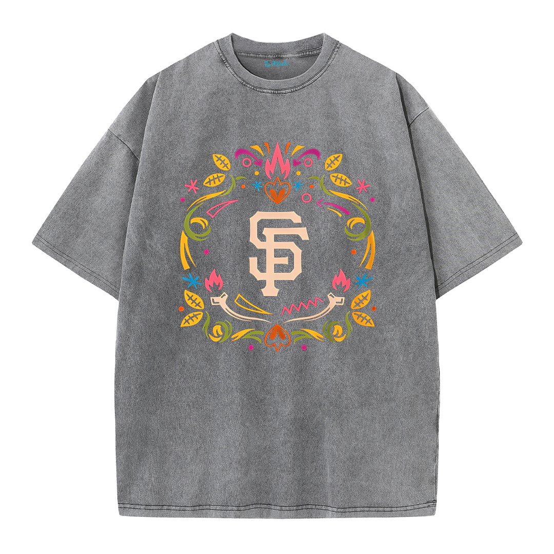 San Francisco Symbolic Art Graphic T-Shirt