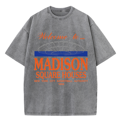 Madison Square Houses - New York Knicks Tee