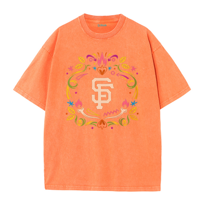 San Francisco Symbolic Art Graphic T-Shirt