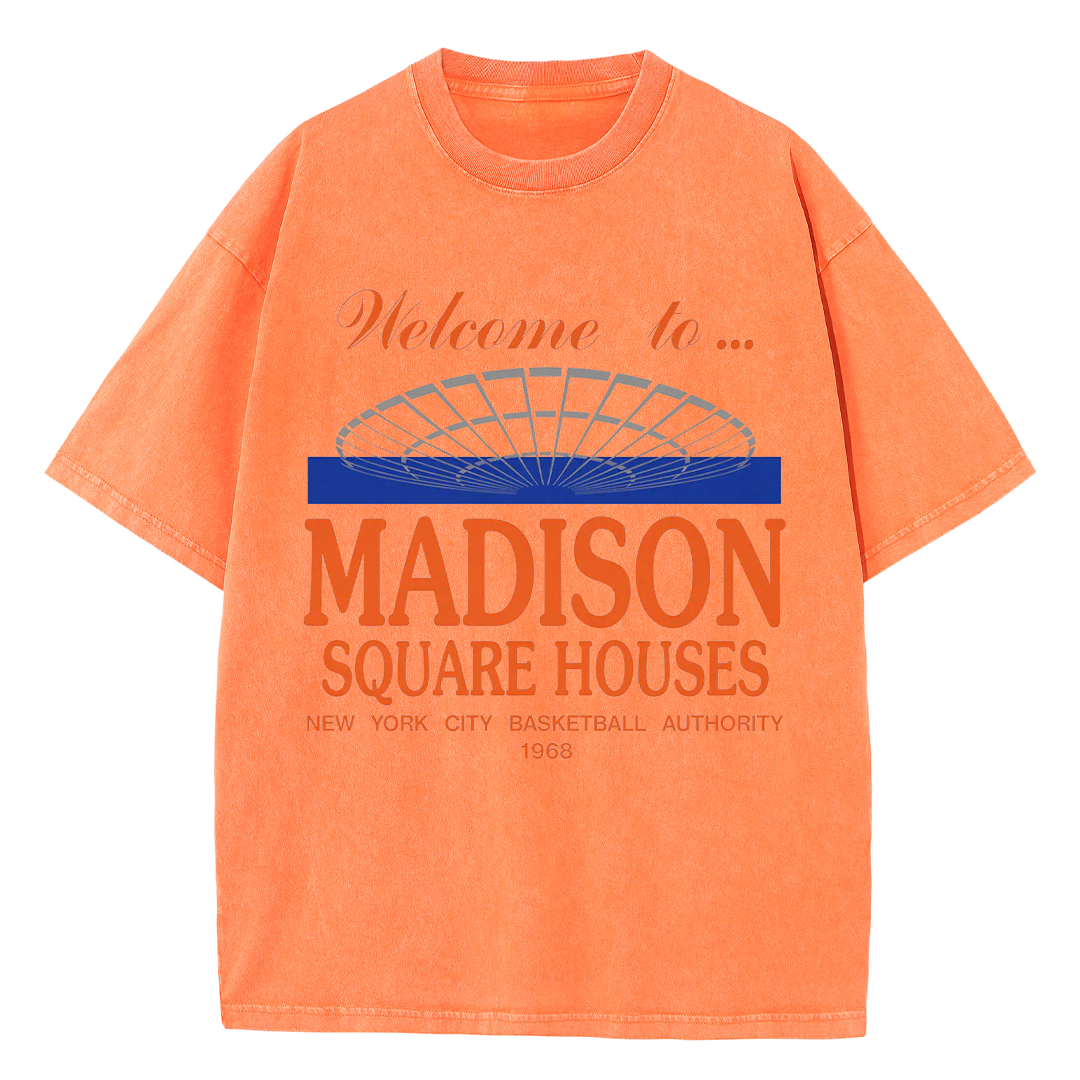 Madison Square Houses - New York Knicks Tee