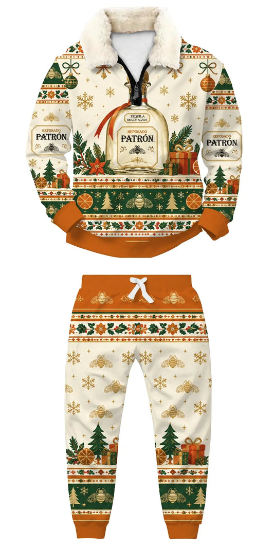 Agave Ugly Quarter Zip Sweatshirt & Sweatpant Set