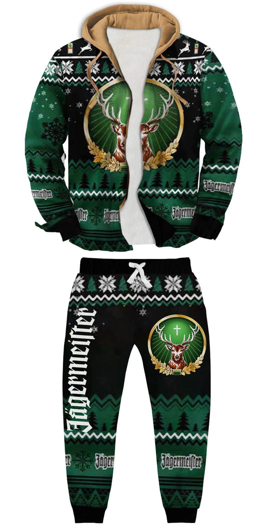 Ugly Zip Hoodie & Sweatpant Set c697