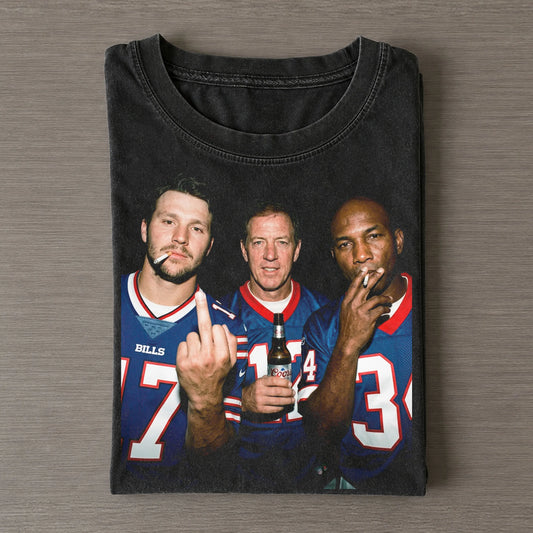 JA & JK & TT Bills Football T-shirt