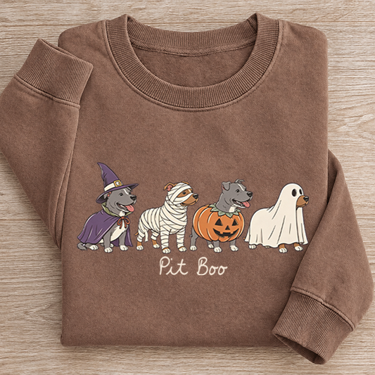 Halloween Pitbull Sweatshirt