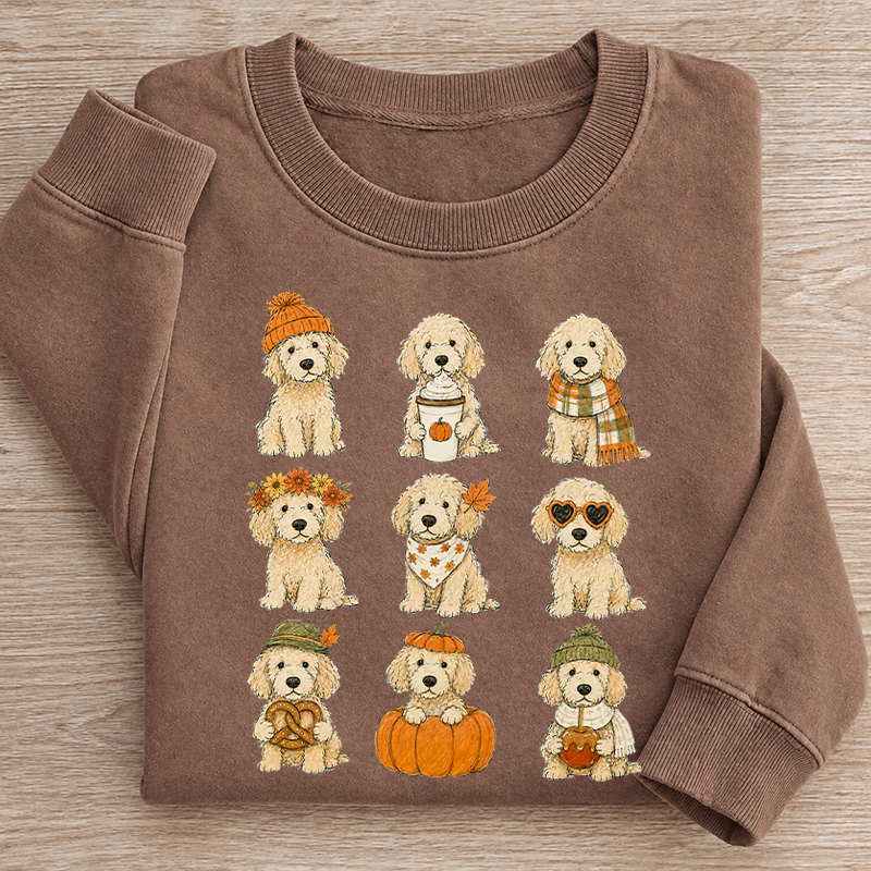 Goldendoodle Fall Sweatshirt