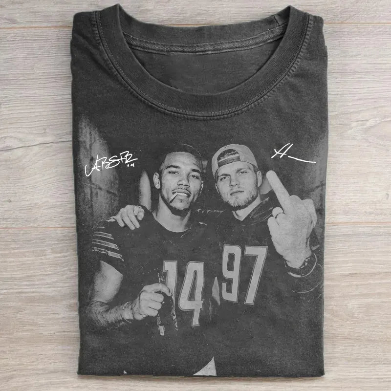 Detroit Football Retro T-Shirt
