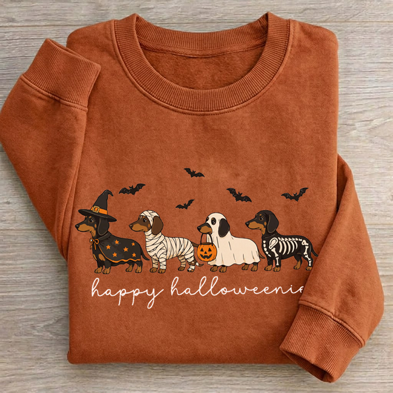 Halloween Dachshund Sweatshirt