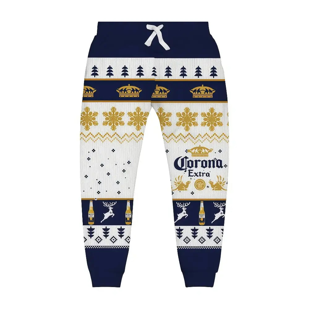 Beer Ugly Quarter Zip Sweatshirt & Sweatpant Set