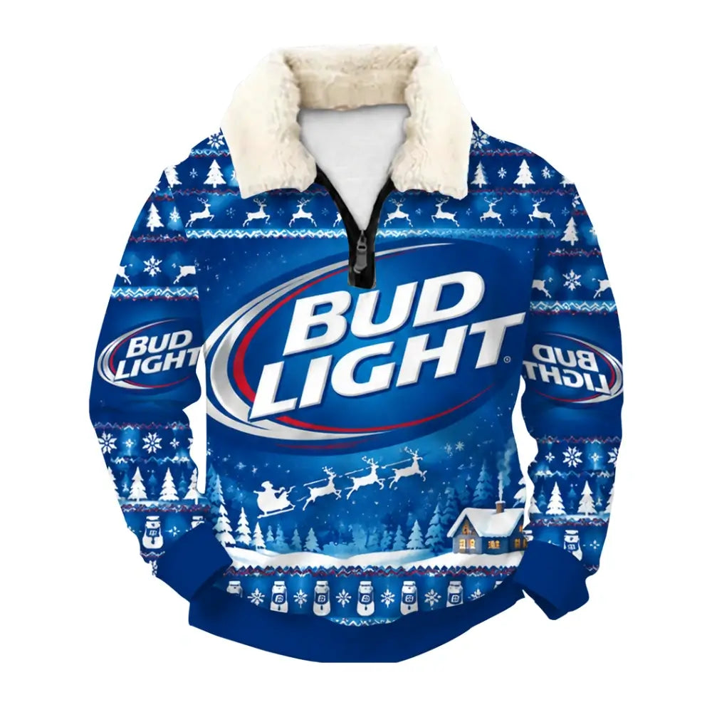 Blue Brew Ugly Quarter Zip Sweatshirt & Sweatpant Set