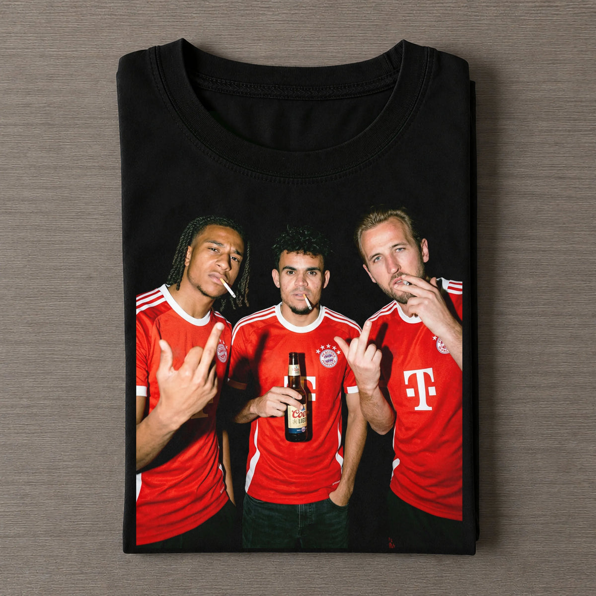 MO & LD & HK Bayern Soccer T-shirt