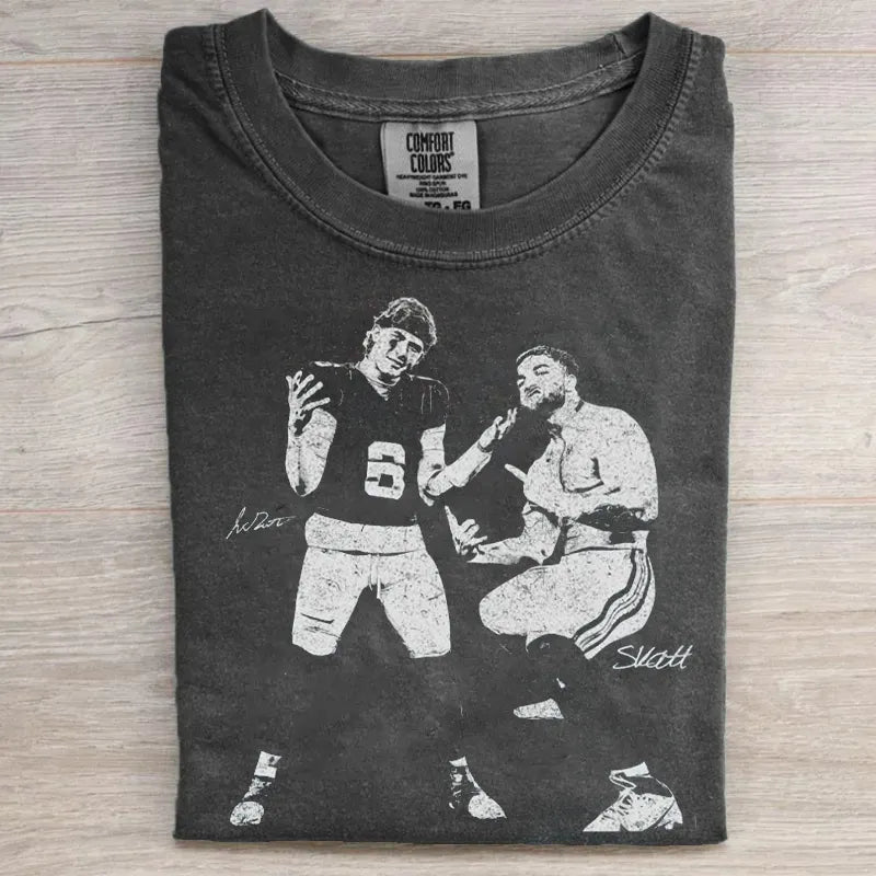 Vintage New York Football Graphic T-shirt
