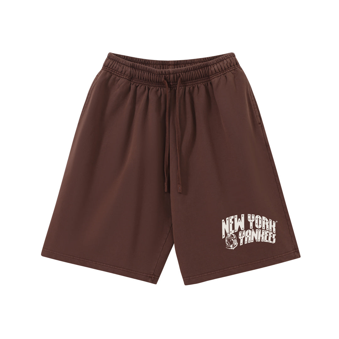 New York Vintage Baseball Graphic Shorts