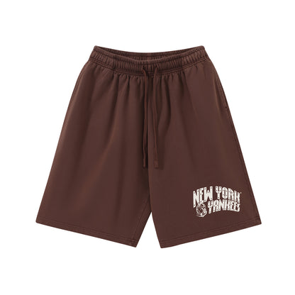 New York Vintage Baseball Graphic Shorts