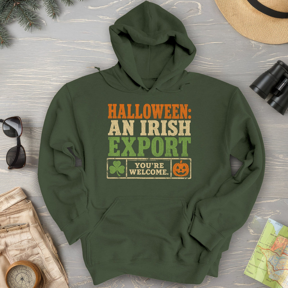 Irish Export Halloween Hoodie