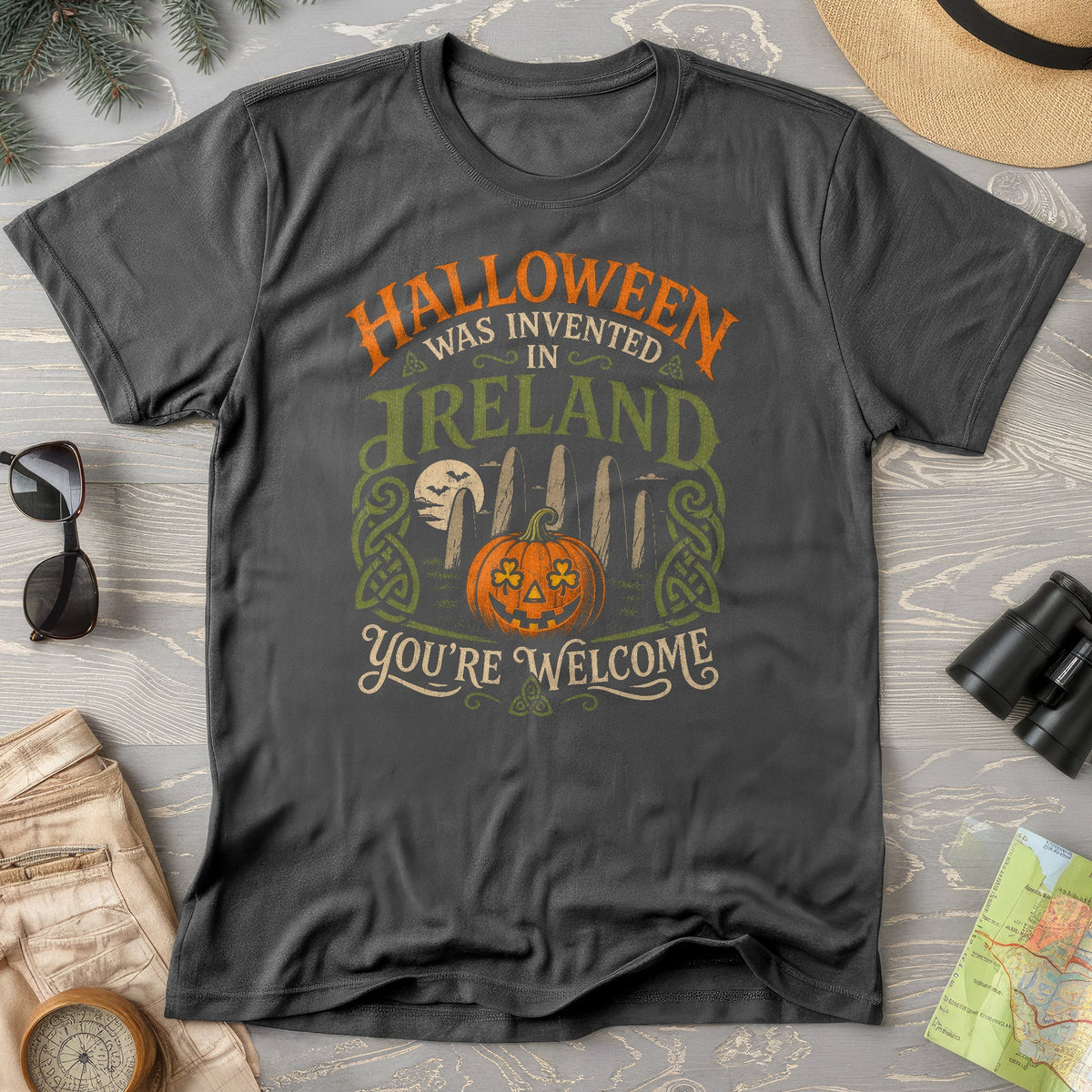 Invented In Ireland Halloween T-Shirt