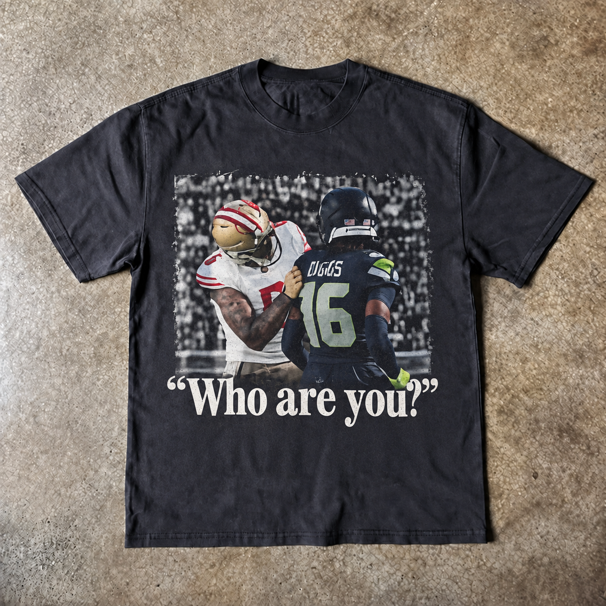 "Who Are You"Mike Evans Diggs San Francisco Football V2 T-Shirt