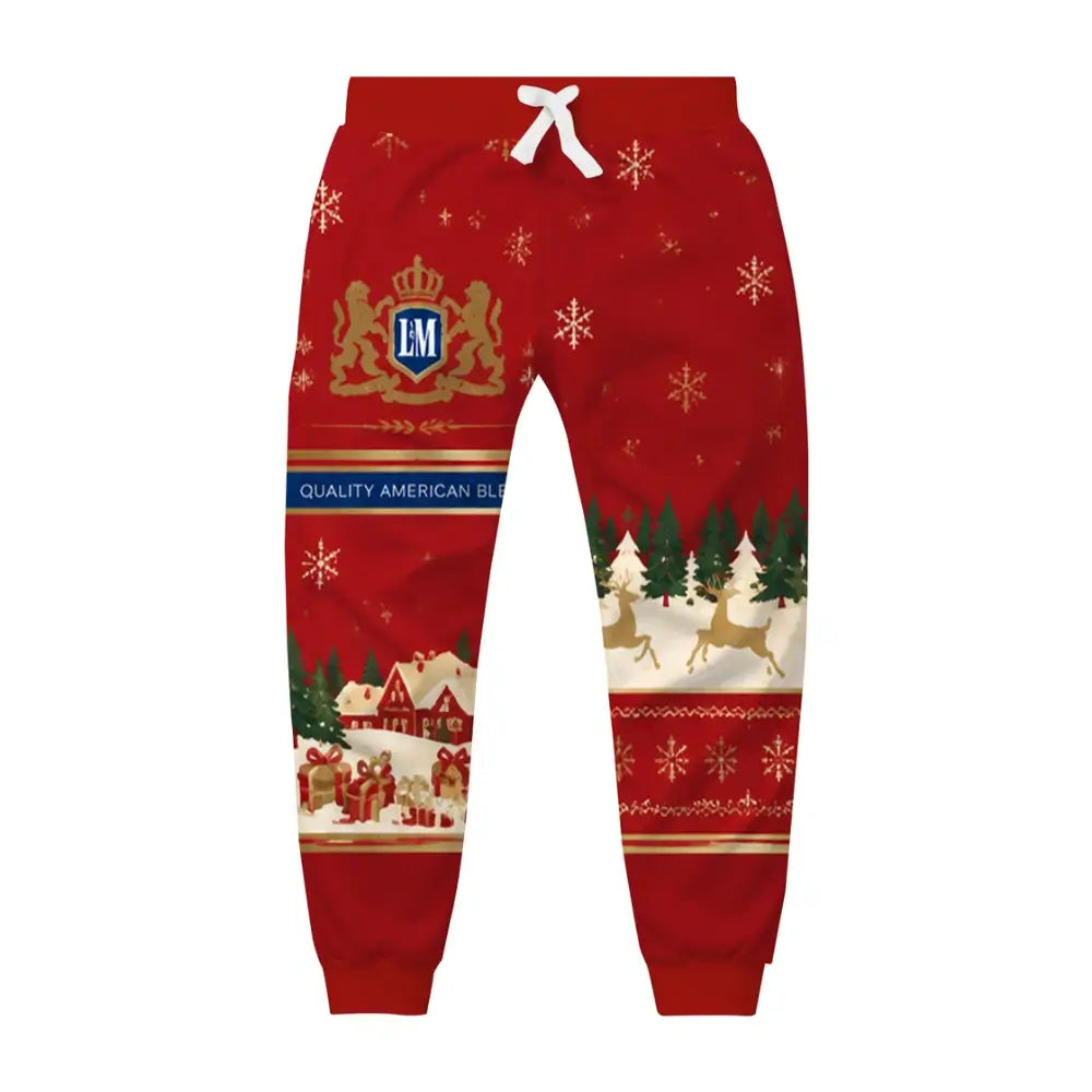 Crimson Smoke Ugly Quarter Zip Sweatshirt & Sweatpant Set
