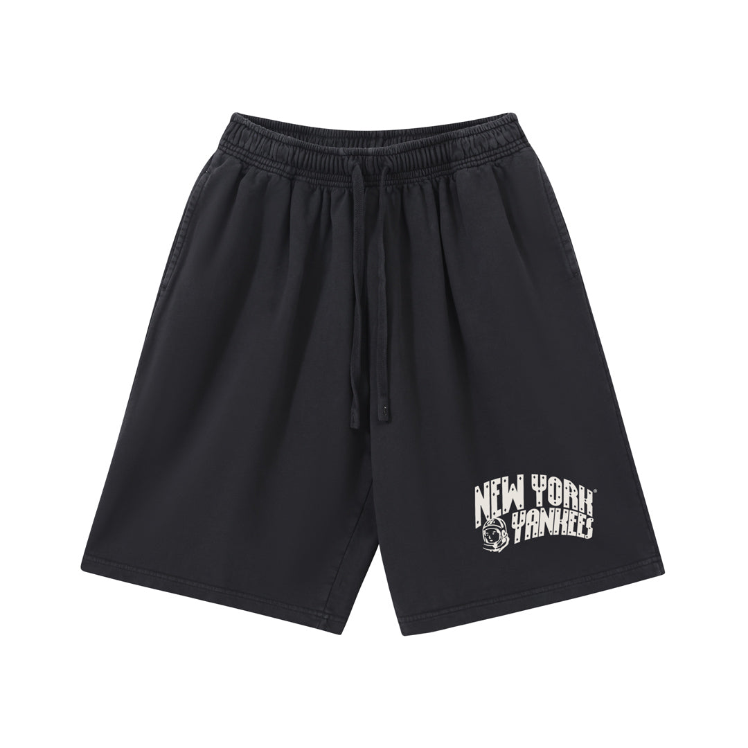 New York Vintage Baseball Graphic Shorts