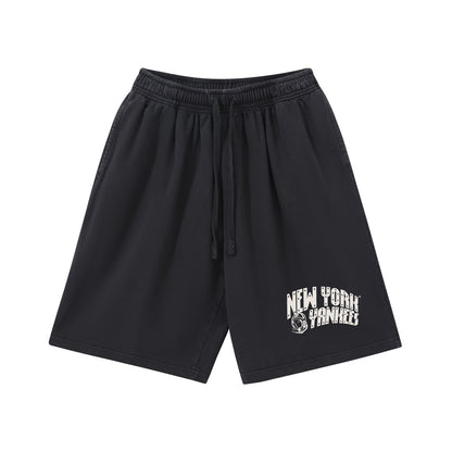 New York Vintage Baseball Graphic Shorts