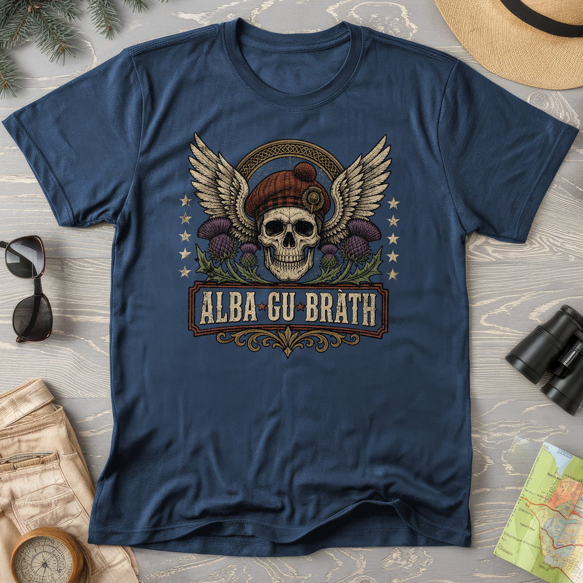 Alba Skull Thistle T-Shirt