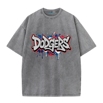 Los Angeles Graffiti Style Lettering Graphic T-Shirt