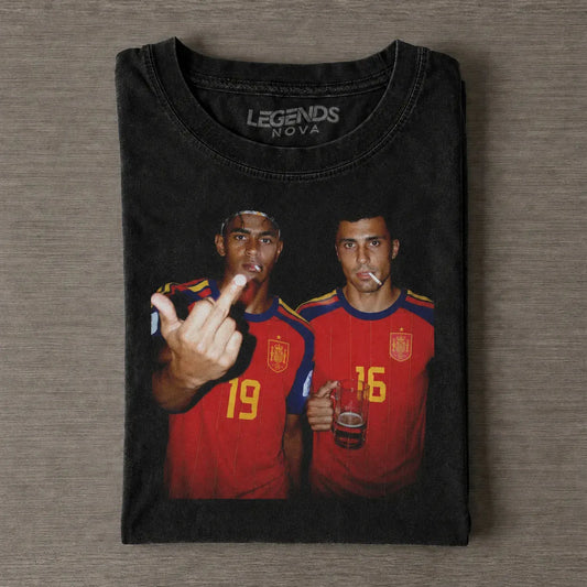 Spain Soccer Style Vintage Tee