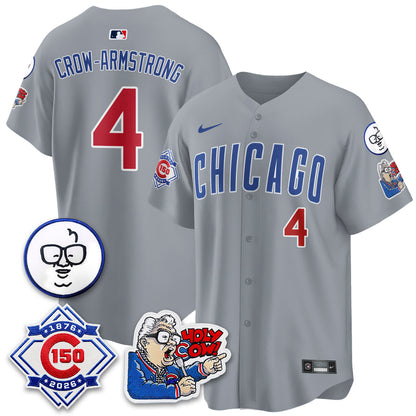 CHC 2026 Baseball Jersey – 150th Anniversary Edition – All Stitched