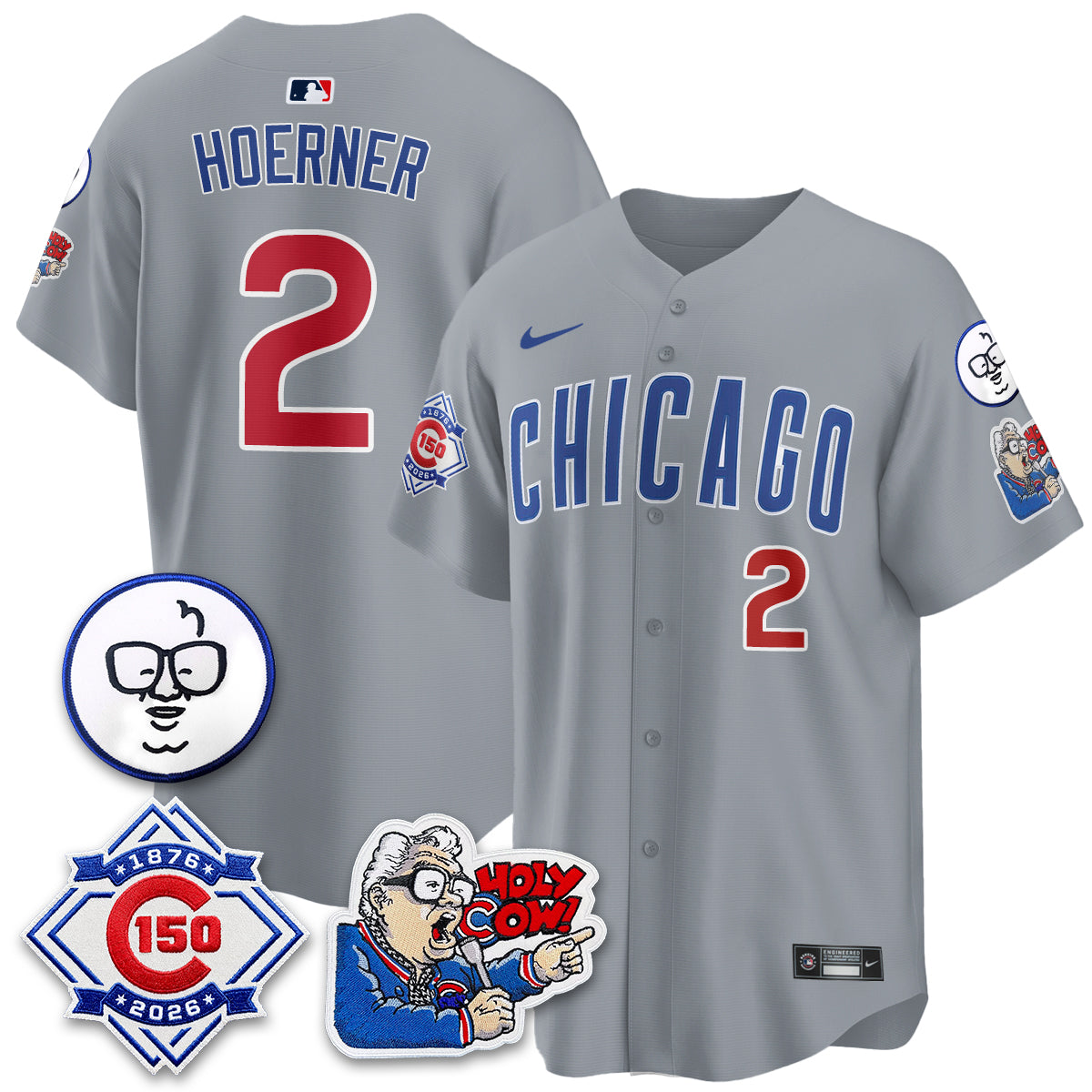 CHC 2026 Baseball Jersey – 150th Anniversary Edition – All Stitched