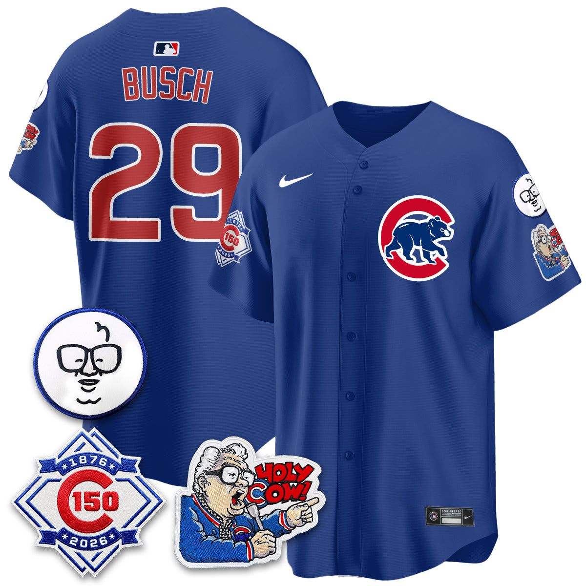 CHC 2026 Baseball Jersey – 150th Anniversary Edition – All Stitched