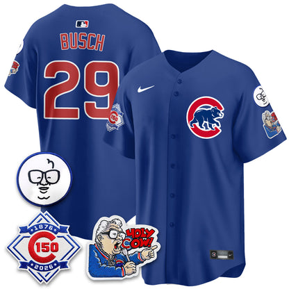 CHC 2026 Baseball Jersey – 150th Anniversary Edition – All Stitched