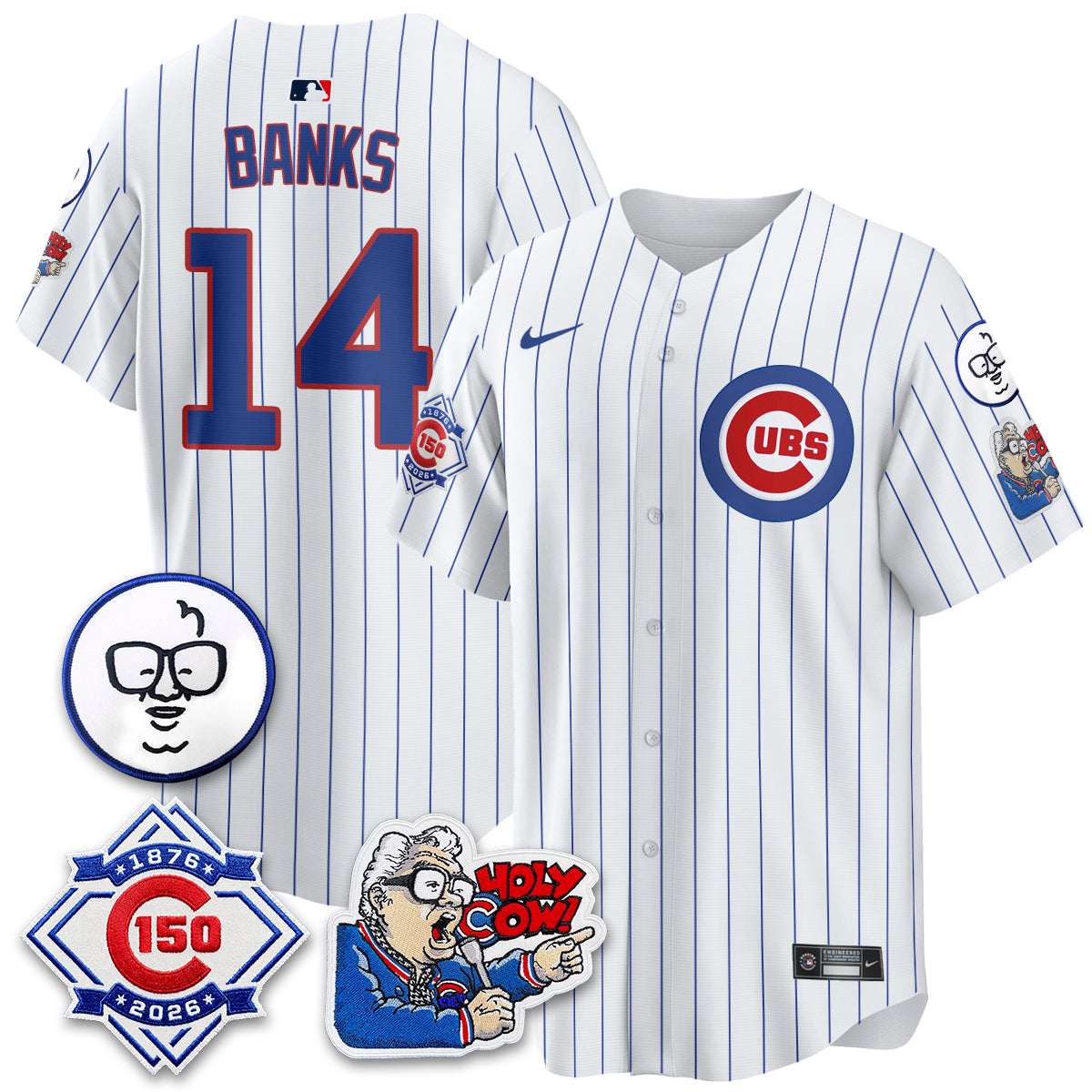 CHC 2026 Baseball Jersey – 150th Anniversary Edition – All Stitched