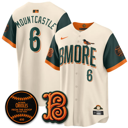 BAL BMORE 2026 City Edition Baseball Jersey – Premium All Stitched