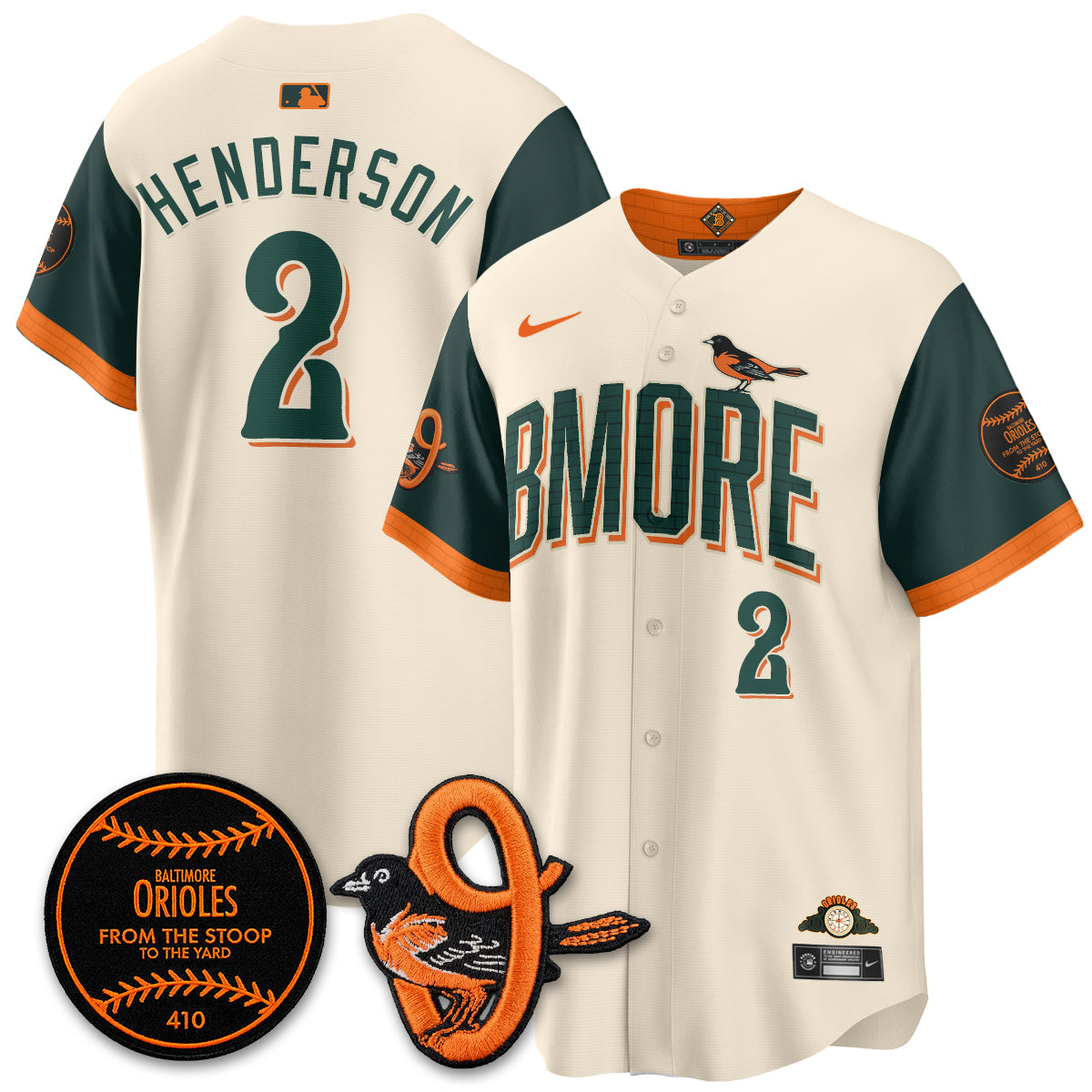 BAL BMORE 2026 City Edition Baseball Jersey – Premium All Stitched