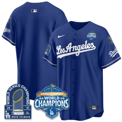 LAD 2026 Baseball Jersey – 9X Champions Commemorative Edition – All Stitched